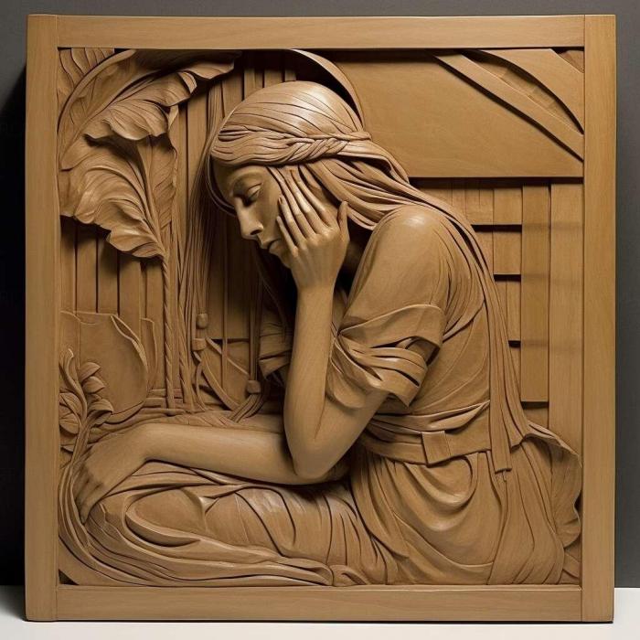 نموذج ثلاثي الأبعاد لآلة CNC 3D Art 